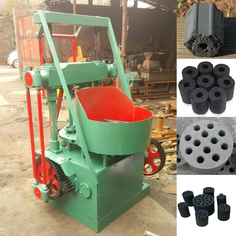 China best selling honeycomb charcoal briquette punching machine