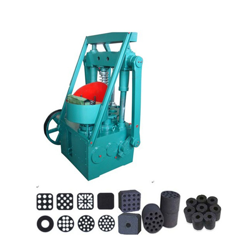 China best selling honeycomb charcoal briquette punching machine