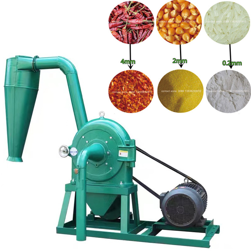 best selling electric corn mill disk mill livestock grain mill