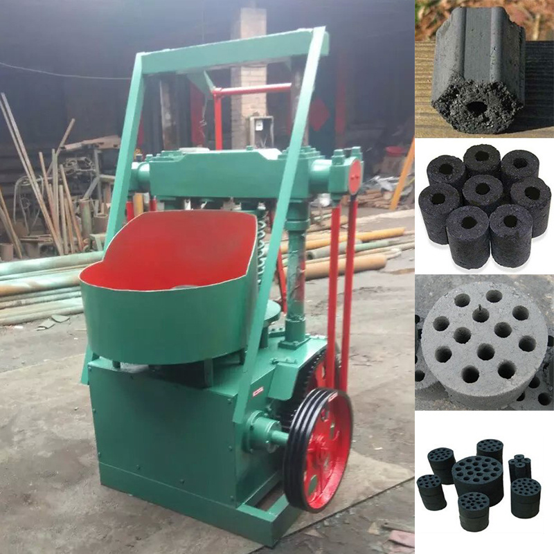 China best selling honeycomb charcoal briquette punching machine