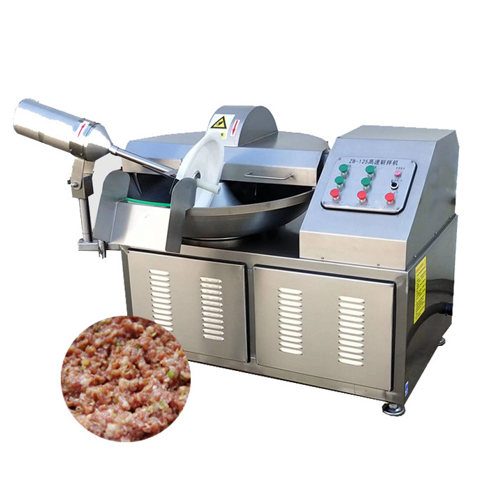 Factory Supplier Sausage Meat bowl Cutter Cheap Price Silent Vegetable Onion Chopper Grinder