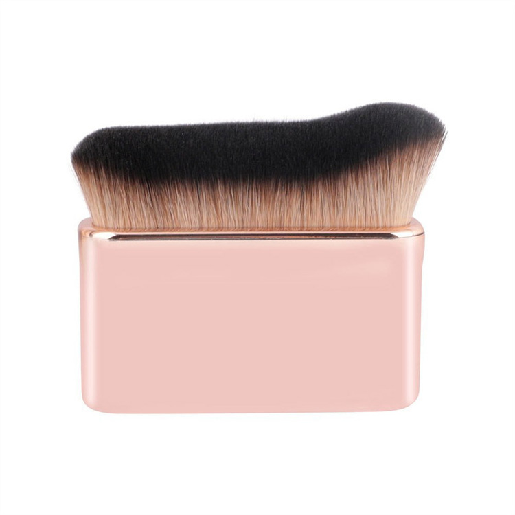 Best Quality Kabuki Luxury Big Flat Style Vegan Magic Foundation Body Brushes Wholesale LOW MOQ Custom Logo Makeup Brush