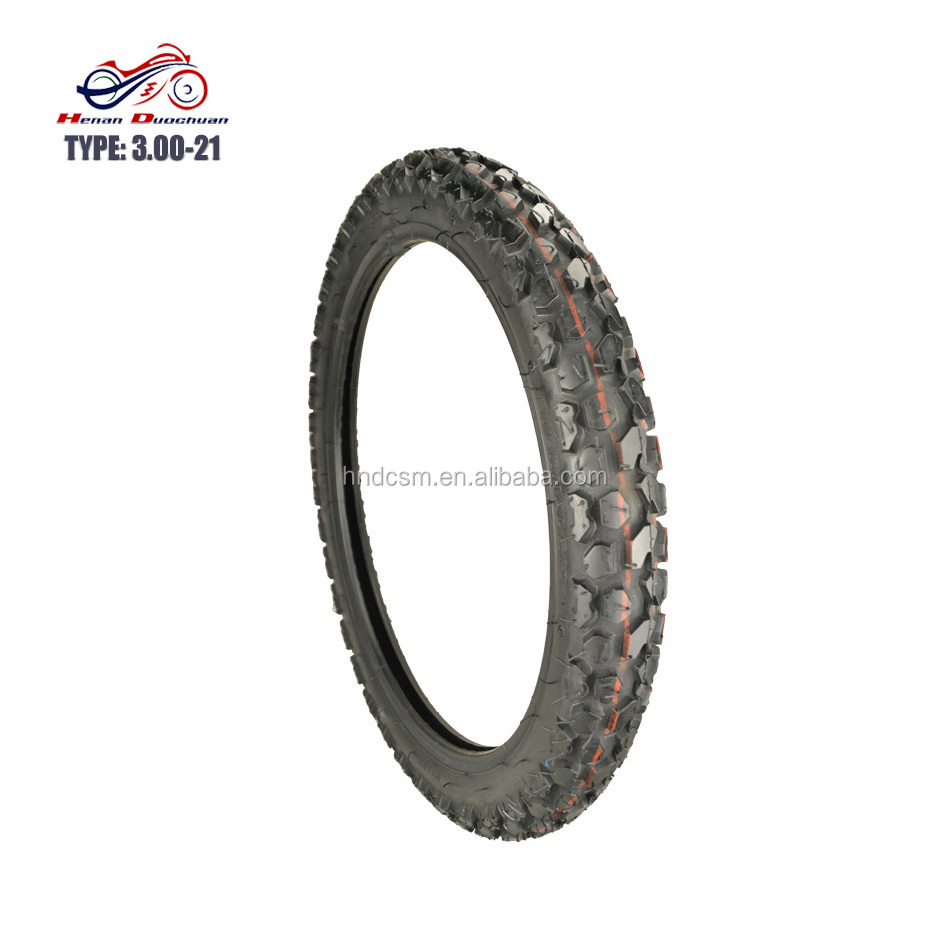 Wholesale Hot Sale Rubber Motorcycle Tyre and Tube 3.00-21 4.60-18 dirt bike tire