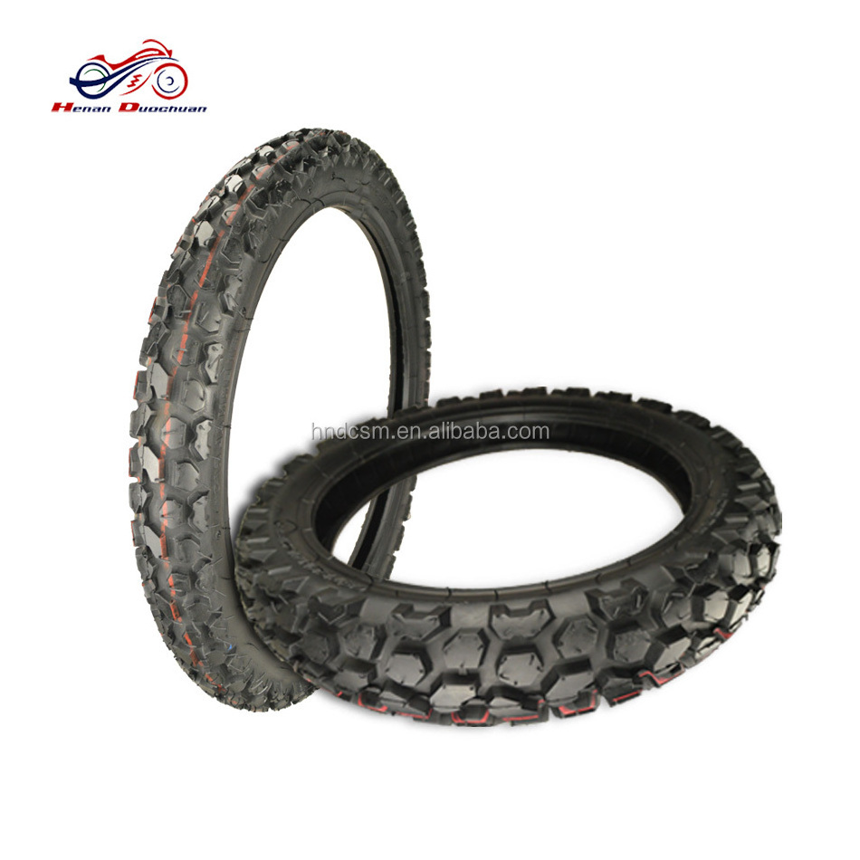 Wholesale Hot Sale Rubber Motorcycle Tyre and Tube 3.00-21 4.60-18 dirt bike tire