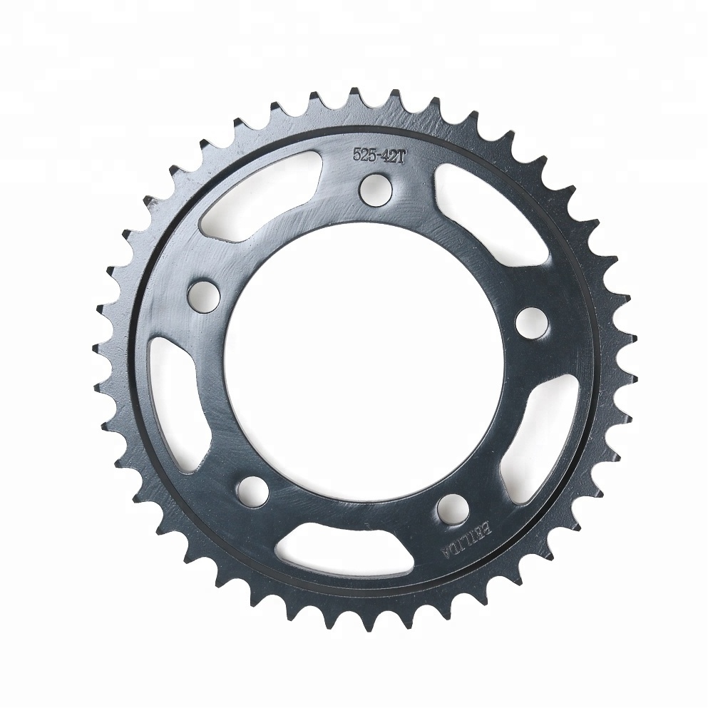 Regular Customers Keep Ordering 600CC 650CC 1045 Steel 525 42T Rear Motorcycle Sprocket for HONDA CB600 CB650 CBR650 Hornet 600