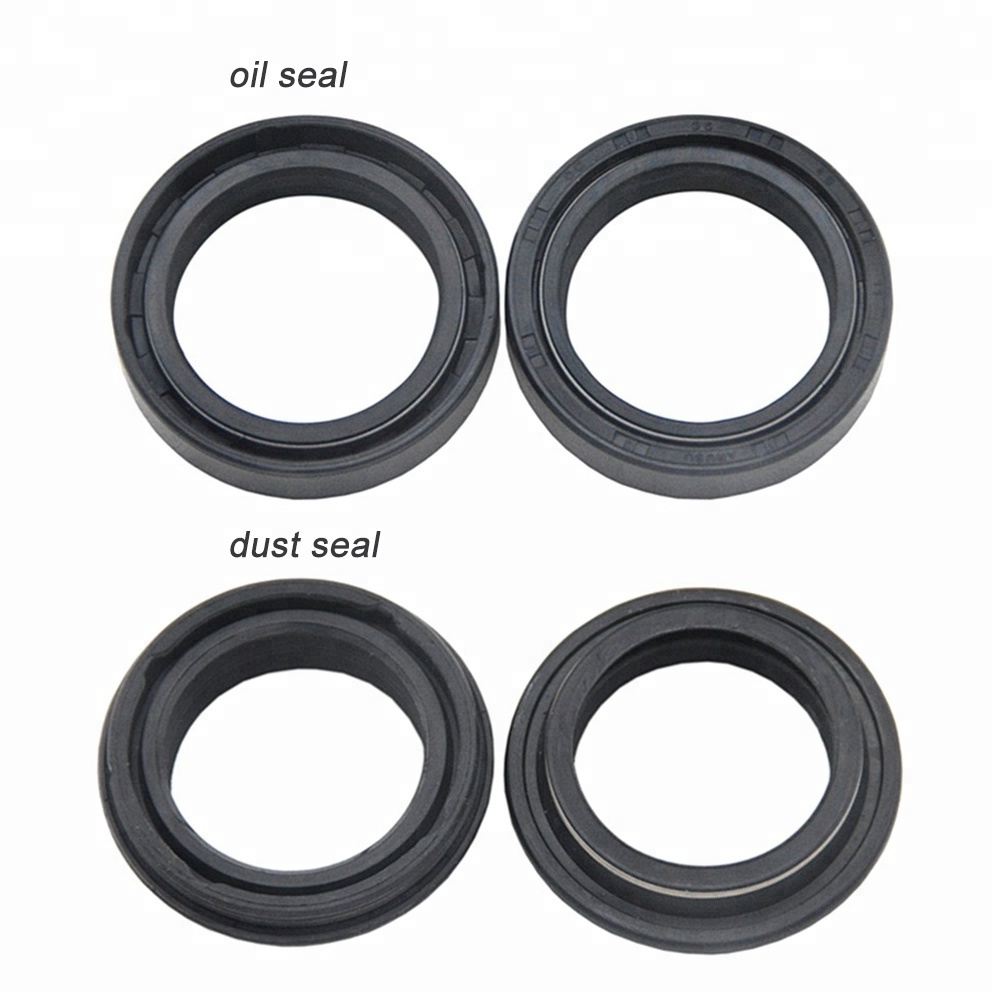 250CC Motorcycle 35*48*11 Rubber Front Fork Damper Oil Seal and Dust Seal for Suzuki GSX250 72A