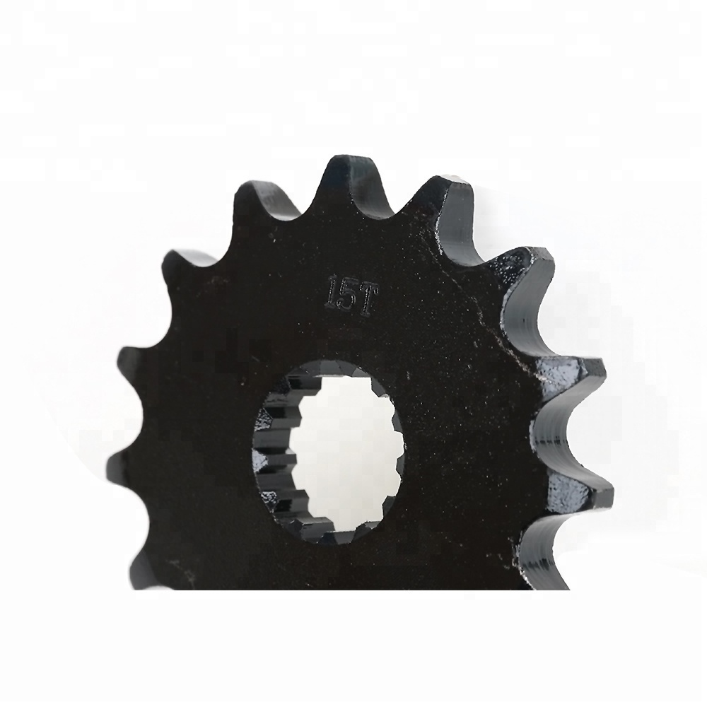 250CC 350CC 500CC 600CC 20CrMnTi 15T Motorcycle Engine Front Sprocket for Yamaha RD250 RD350 FZR 600 500 FZS600 YZF 600