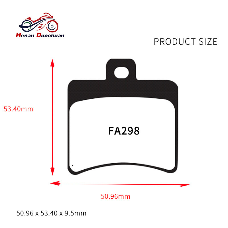 Motorcycle Part Brake Pads for ITALJET Marco Polo 400cc Scooter for KEEWAY RKV 125 for SCARABEO 125 200 500 ie / Net 300 S