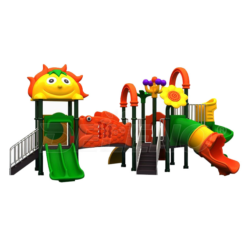 Hit Product Outdoor Amusement Equipment Kids Playground with Stainless Steel Play Slide and Fitness Games