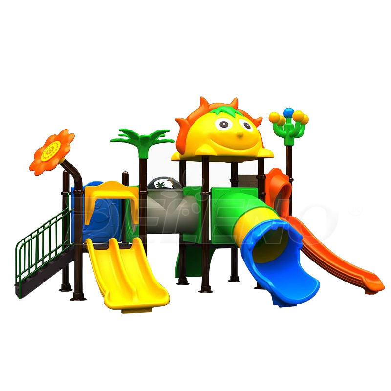 Children's Outdoor Playground Equipment Baby Slide and Swing Amusement Park Rides for Kids and Theme Park Swing