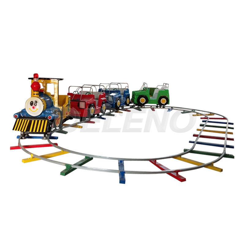 New 8-Seater Mini Track Electric Train Ride for Kids for Outdoor Indoor Shopping Mall School Amusement Park Children's Rides