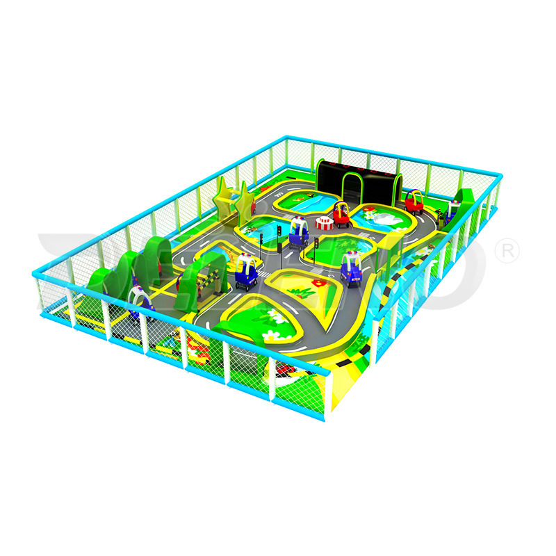 Indoor Playground Manufacturer Children Interactive Game Soft Play Center Modern Amusement Park Carousel