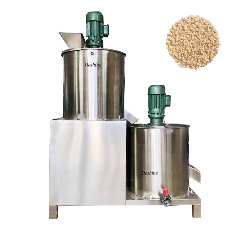 Electric sesame dehusking machine black sesame seeds cleaning peeling machine sesame seeds peeler hulling machine