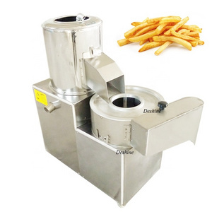 Automatic Potato Chips French Fry Cutter Cutting Machine Potato Peeler and Slicer Machine