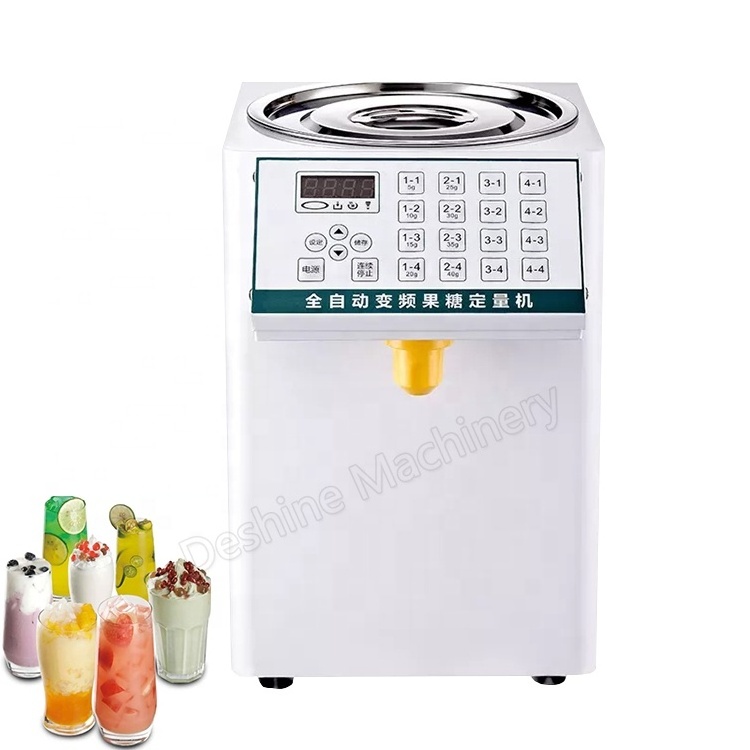 popping boba bubble tea new arrival electric fructose machine boba fructose dispenser fructose ration machine