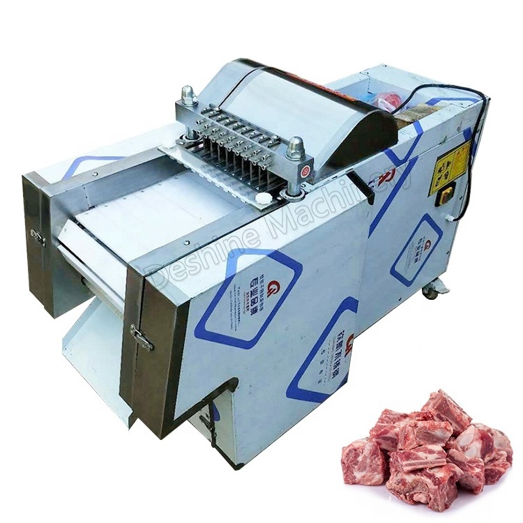 commercial frozen fresh meat beef chicken fish dicing machine cube cutter