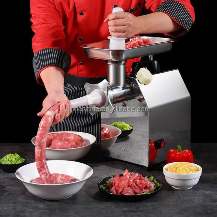 Low price carrot mincer sausage stuffer sausage stuffer sausage making machine home use meat grinder