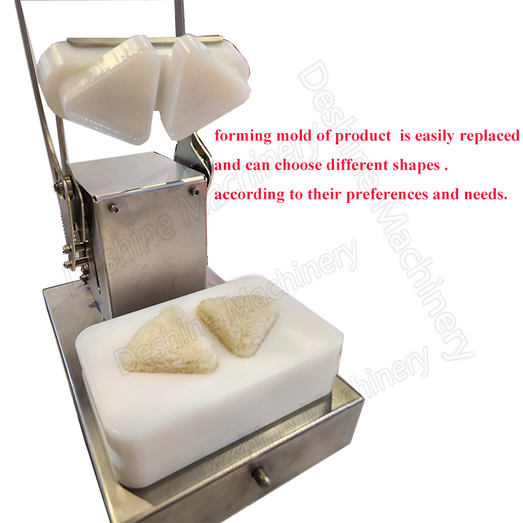 Commercial  Nigiri Sushi Forming Maker Automatic Seaweed Rice Ball Roller Making Machine