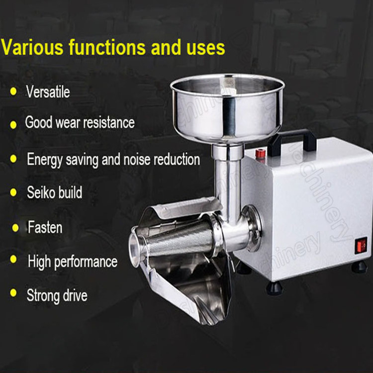 Industrial Fruit Vegetable Puree Machine Jujube Juice Extractor Tomato Puree Making Machine