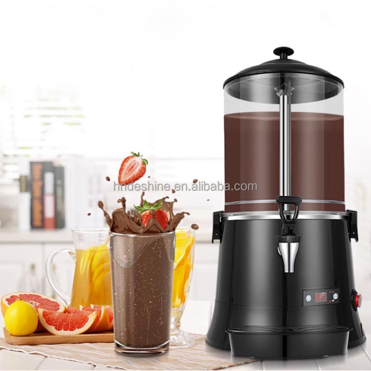 10L Hot Chocolate Maker Chocolate Dispenser Machine Hot Beverage Warmer