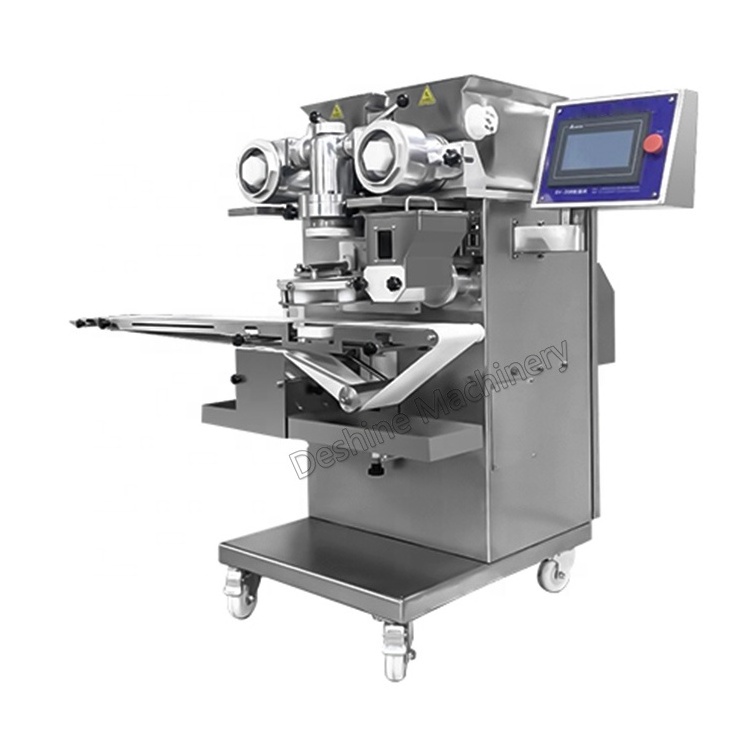 New Design Automatic Tamales Making Encrusting Filling Machine Third Fillings Mooncake Encrusting Machine