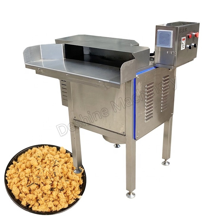 Top quality bread using dry meat floss chicken floss machine