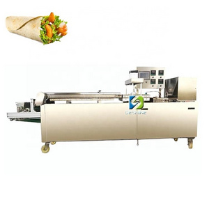 Best Price Fully Automatic Roti Maker Crepes Ethiopian Injera Wrapper Roti Tortilla Making Machine For Small Business