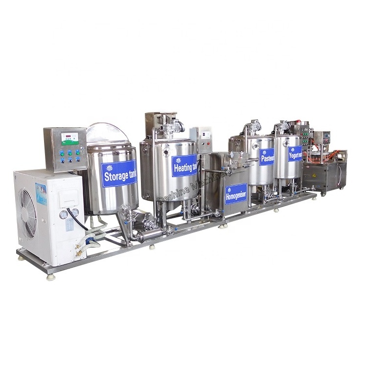 Industrial yogurt making machine soy milk yogurt processing line