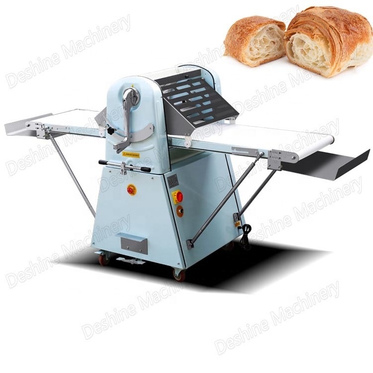 Commercial Automatic Reversible Roller Pizza Baklava Dough Kneader Pastry Donut Sheeter and Cutter