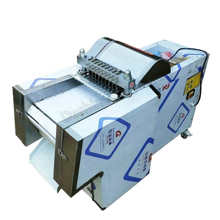 commercial frozen fresh meat beef chicken fish dicing machine cube cutter