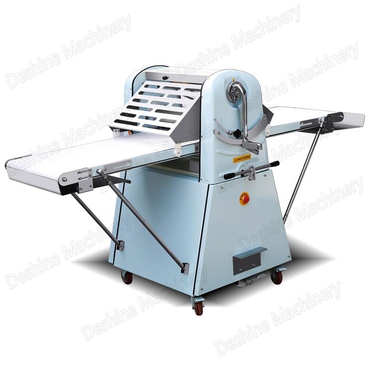 Commercial Automatic Reversible Roller Pizza Baklava Dough Kneader Pastry Donut Sheeter and Cutter