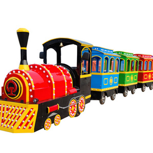 Sightseeing Train Amusement Equipment Scenic Area Shopping Mall Square Amusement Park Children's Electric Riding Train