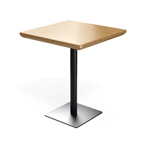 Customizable 24" 30" Modern Small Square Ply Wood Top Cafe Restaurant Dining Table