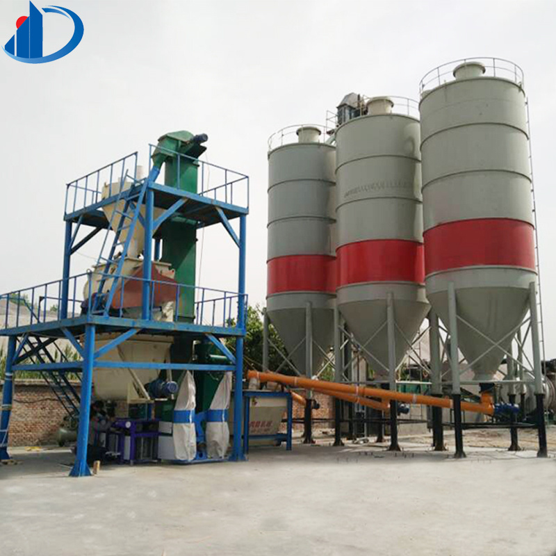 China new products cement glue/putty powder dry mix mortar production line machinery