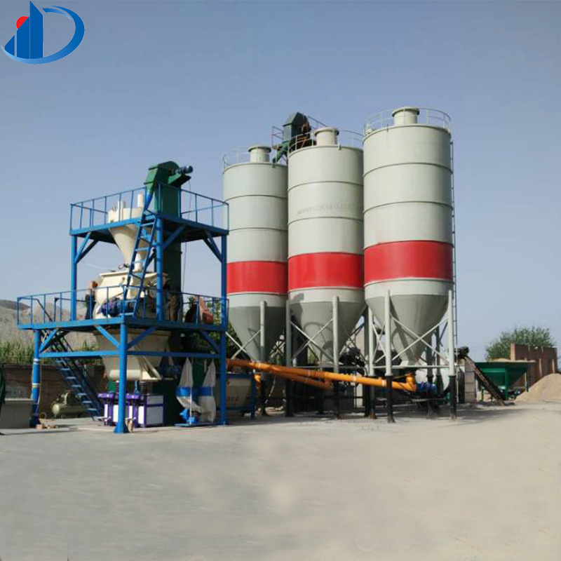 China new products cement glue/putty powder dry mix mortar production line machinery