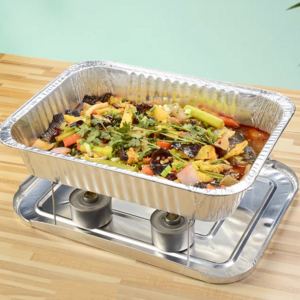 9300ml Disposable food packaging aluminum foil pan large lasagna pan full size deep steam container