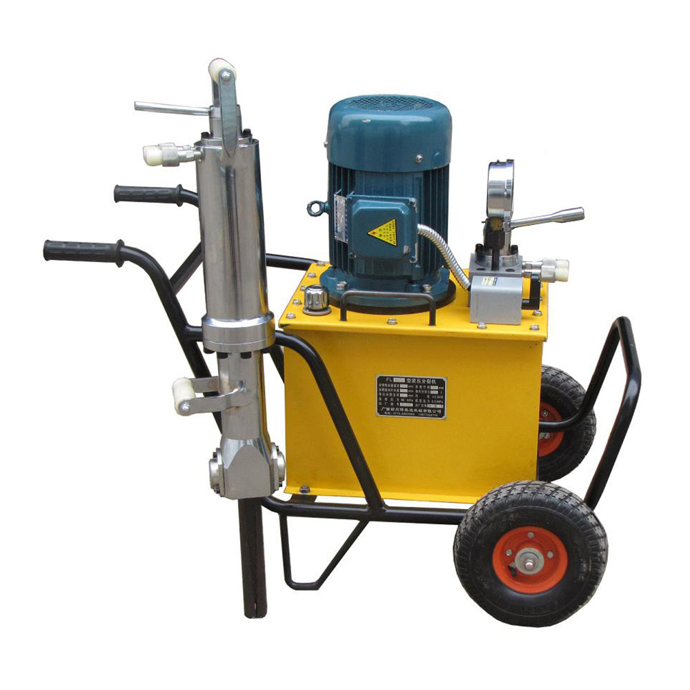 Most Powerful Manual Tools Marble Hydraulic Rock Splitter To Break Rocks