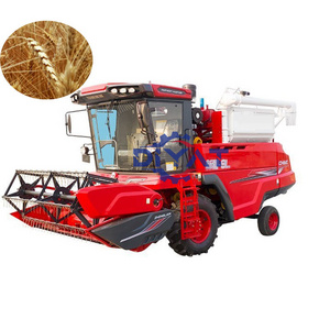 Groundnut chili cutting picking tractor oat combine harvester