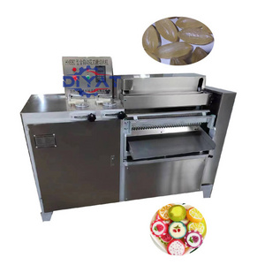 industrial sweet candy toffee candy cutting making machine