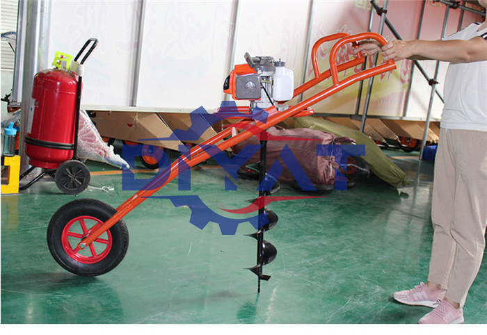 Hole digger tractor auger hole post digging machine Hand auger drilling machine digging planting tree machine