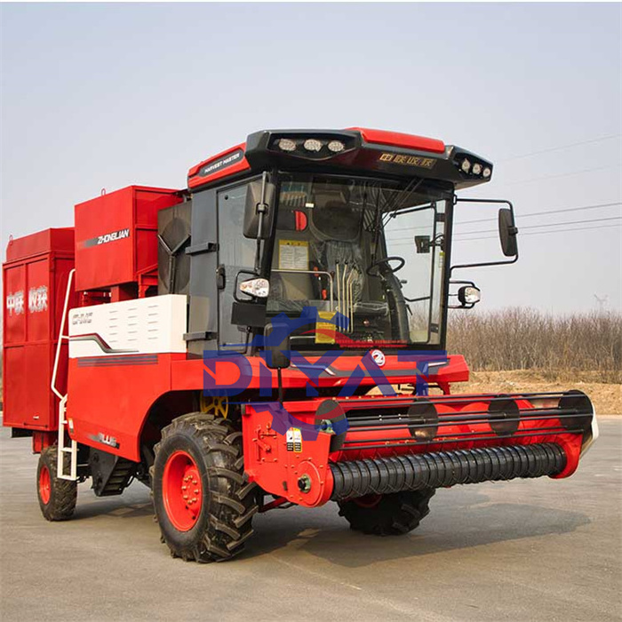 high quality grain sorghum combine harvester rice  harvesting machine wheat reaping machine