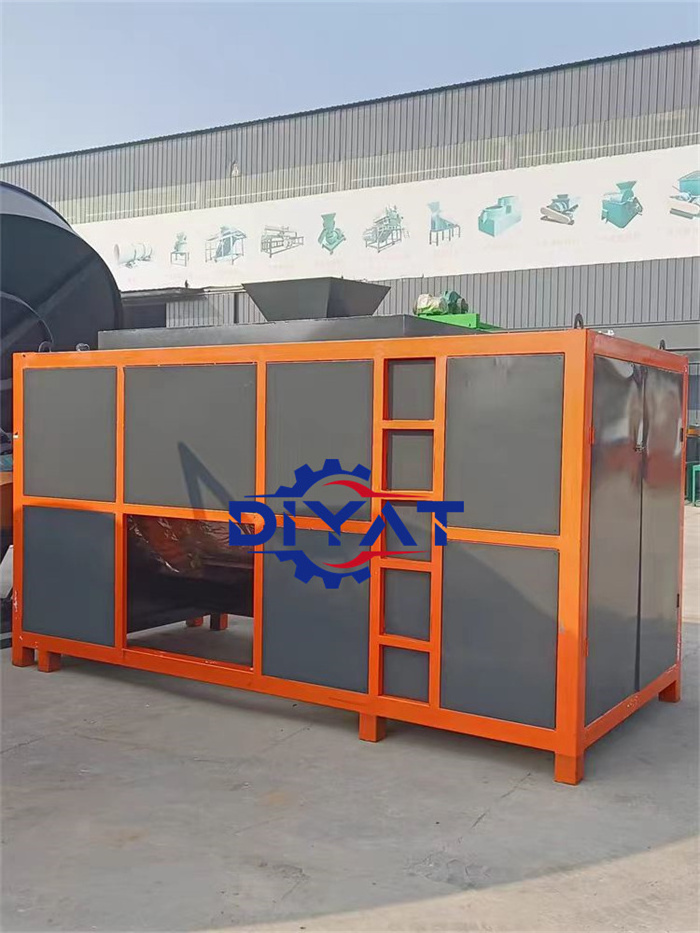 easy to operate cow manure ferment organic waste composting machine kitchen food organic waste composting machine