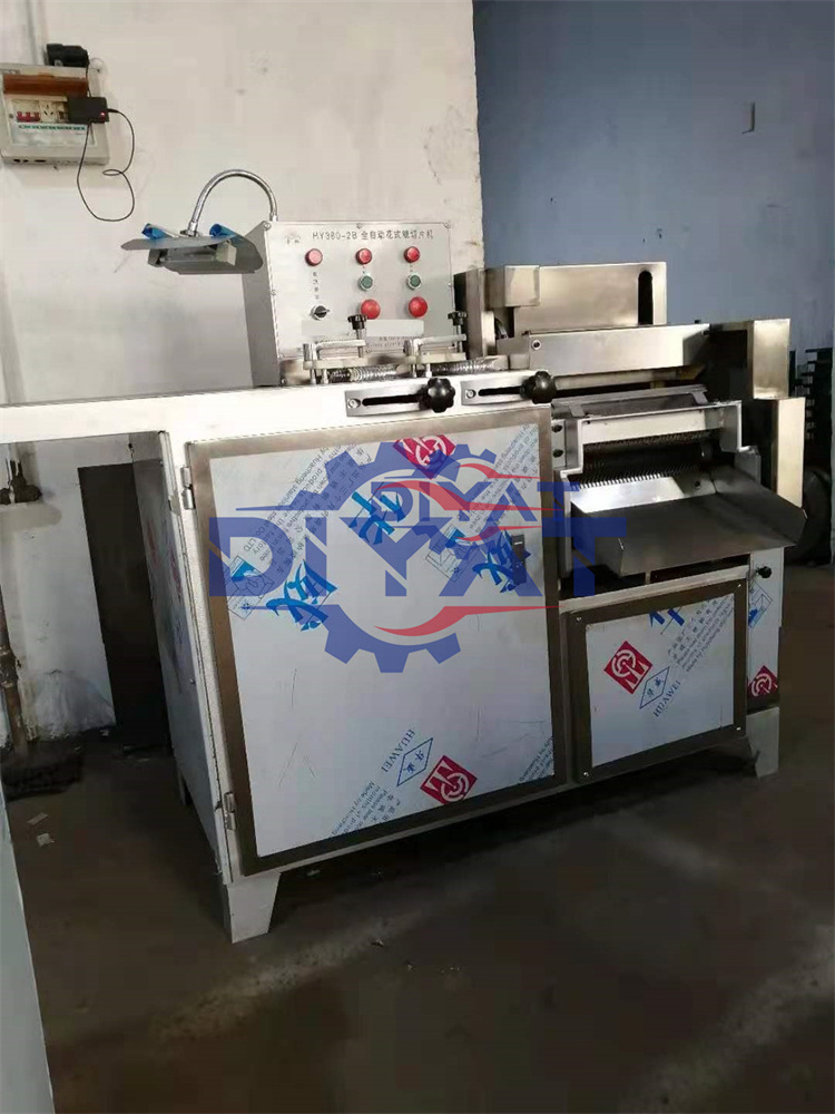 industrial sweet candy toffee candy cutting making machine