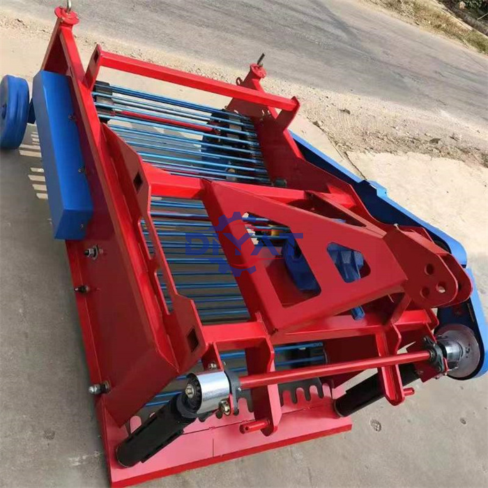 Harvesting machine peanut picker