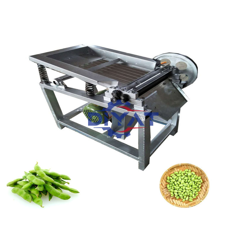 High capacity pod bean peeler green pea huller/mung sheller