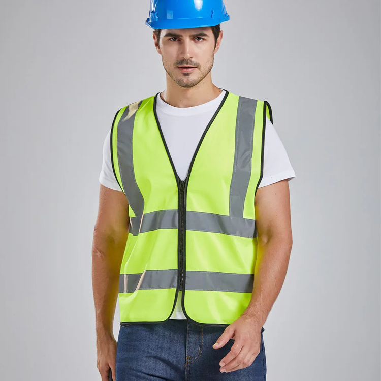 Reflective vest running safety blue reflective vests warehouse safety vest