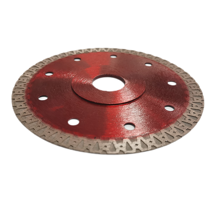 High Performance diamond matrix provides long life hot press saw blade