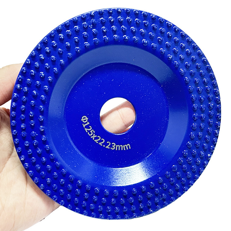 125mm 5 inch Wood Carving Disc Grinding Wheel Shaping Disc for Wood Cutting, Grinder Cutting Wheel Attachments