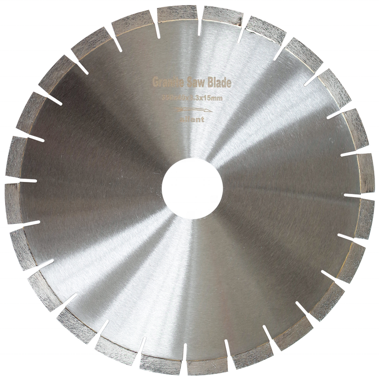 250mm to 800mm Silver Welded Segment Circular Silent Core Bridge Saw Diamond Saw Blade For Granite Cutting