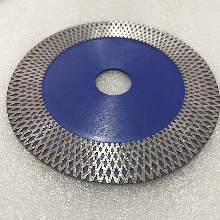 115-125mm Turbo Diamond Saw Blade Super Porcelain Tile Ceramic Cutting Disc For Granite Marble Tile Cutting And Grinding